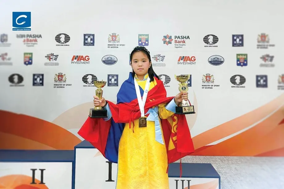El histórico bronce de I. Tselmuun: el avance de Mongolia en la Copa Mundial Juvenil de Ajedrez de la FIDE