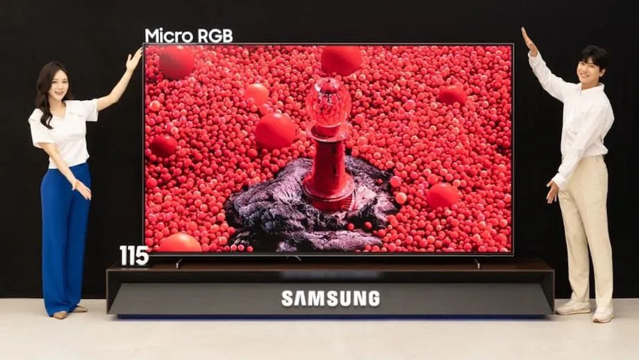 Samsung presenta el primer televisor Micro RGB del mundo: una nueva era para las pantallas de gama ultraalta