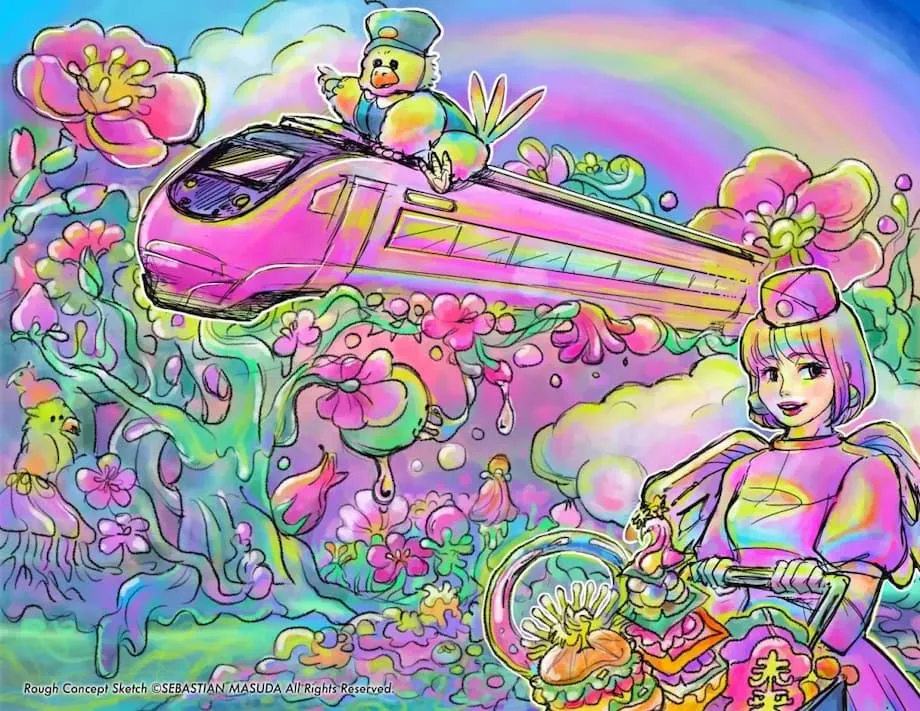FUTURE TRAIN de Kioto: gastronomía, arte y cultura kawaii en una antigua vía ferroviaria reutilizada