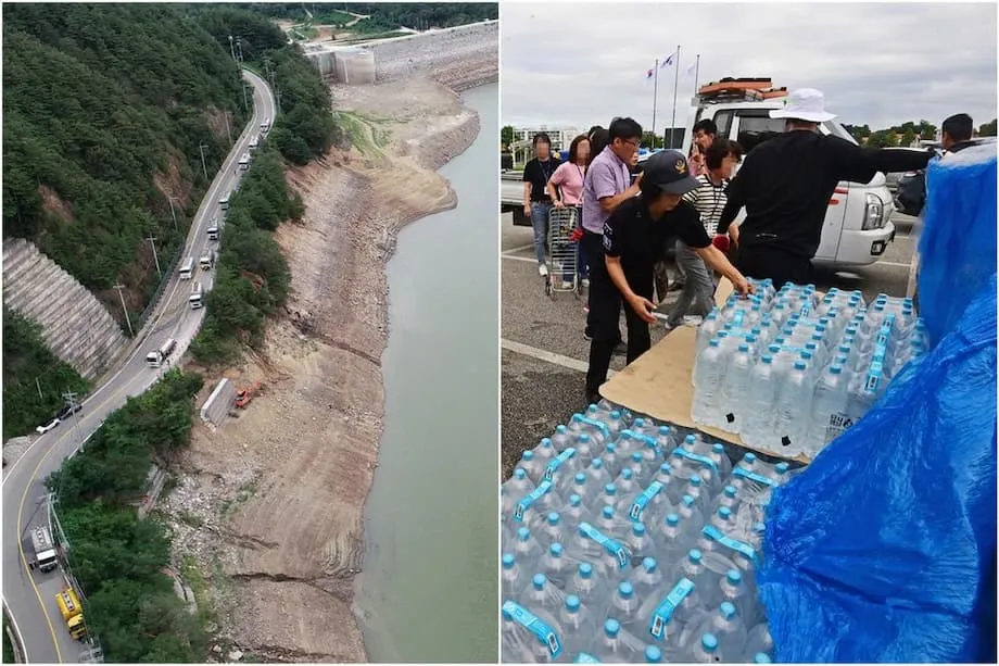 La sequía lleva a declarar una emergencia nacional en Gangneung mientras el principal embalse se acerca al agotamiento