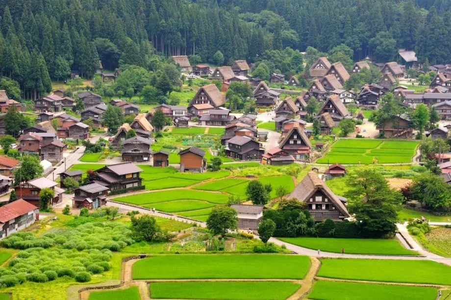 Shirakawago, elegido el pueblo más bonito de Asia