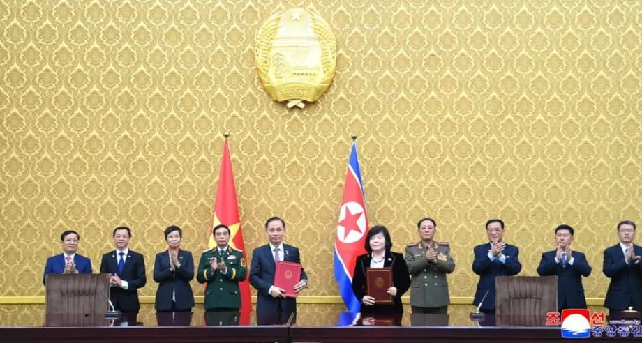 Corea del Norte y Vietnam suscriben nuevos acuerdos de cooperación en defensa, salud y medios de comunicación