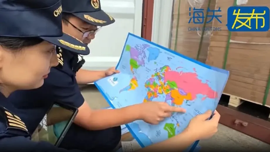 China confisca 60.000 mapas por una disputa sobre cómo se representa a Taiwán
