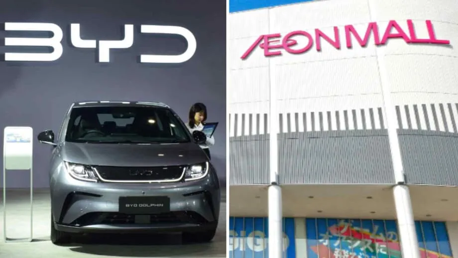 BYD se asocia con Aeon para vender vehículos eléctricos asequibles en Japón