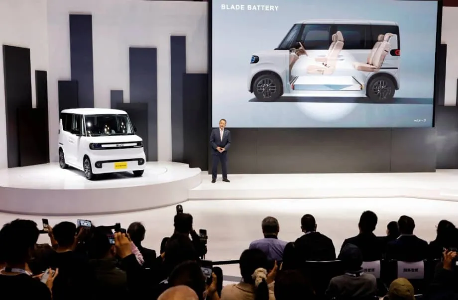 BYD presenta el Racco eléctrico en Tokio y aviva la competencia en el mercado japonés de autos pequeños