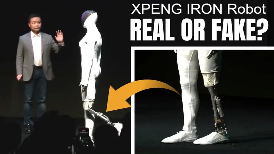 El robot humanoide IRON de Xpeng camina como una persona y llegará a las tiendas en 2026