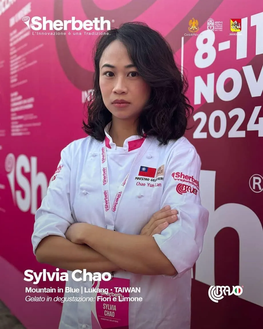 Sylvia Chao, de Taiwán, gana en Italia el premio al mejor gelato del mundo con Luce d'Oolong