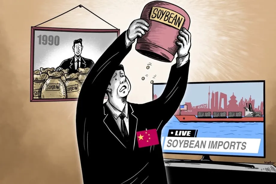 La revolución de la soja en China y el comercio mundial