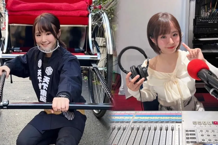 Del micrófono del estudio al jinrikisha: una DJ de Tokio y el auge de las mujeres conductoras de rickshaw