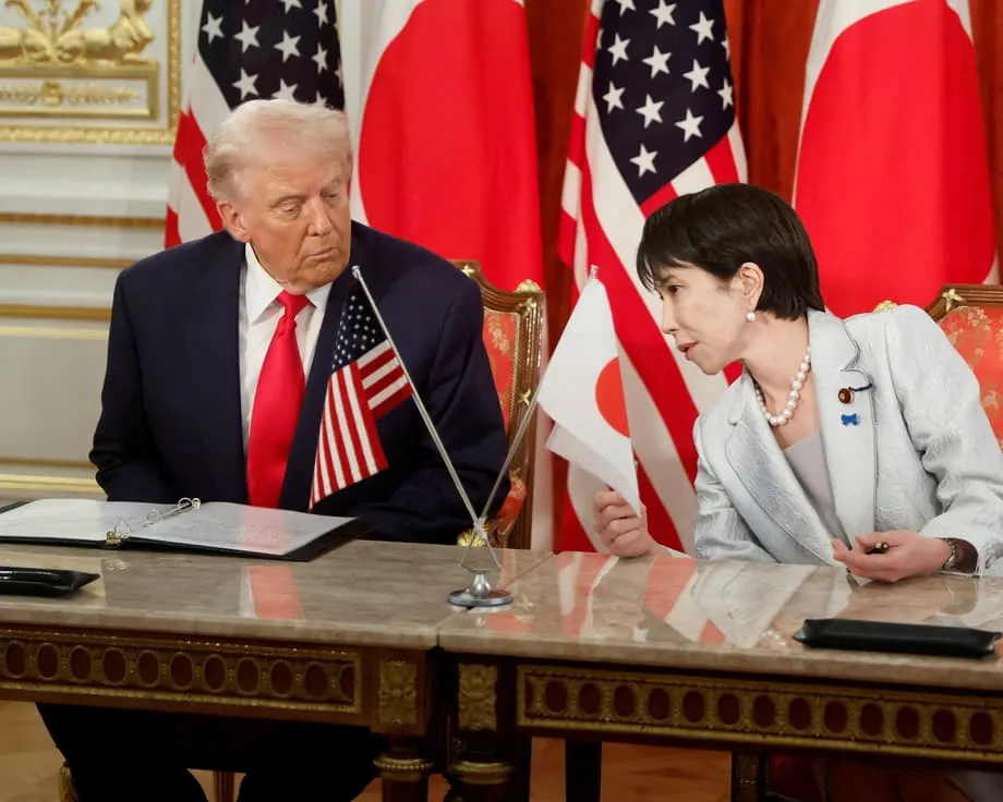 Trump insta a la primera ministra japonesa Takaichi a rebajar las tensiones con China por Taiwán