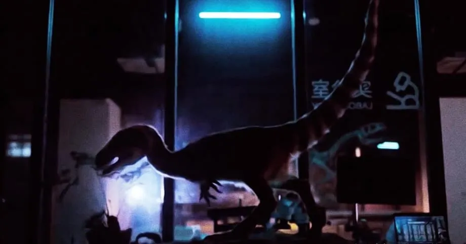 China presenta dinosaurios robóticos con inteligencia artificial para museos y aulas