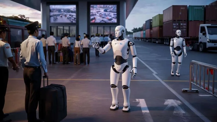 China despliega robots humanoides en la frontera con Vietnam en un experimento de seguridad de alta tecnología