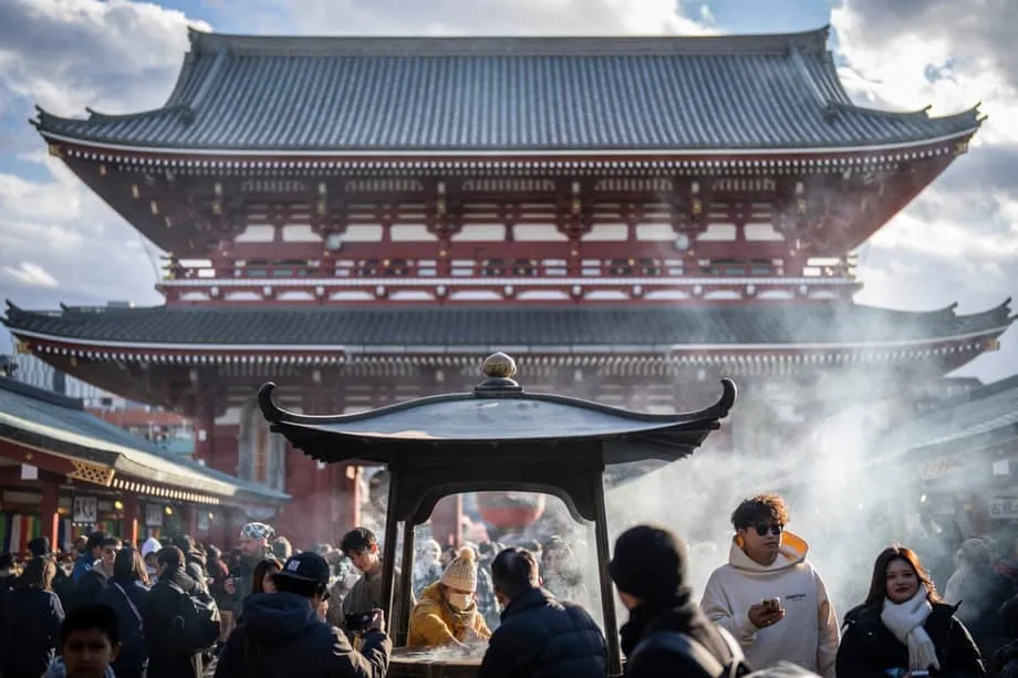 Las tensiones diplomáticas afectan al turismo: las visitas de ciudadanos chinos a Japón caen casi un 50%