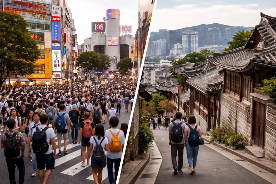 La paradoja turística de Corea del Sur: el récord de viajes a Japón oculta una crisis cada vez más profunda del turismo receptivo