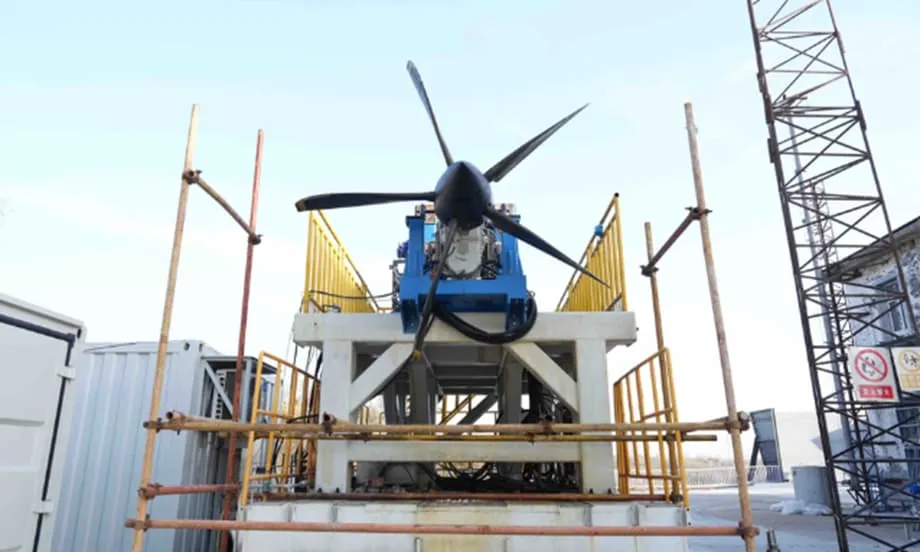 China logra un avance con su primer motor aeronáutico de hidrógeno líquido de clase megavatio