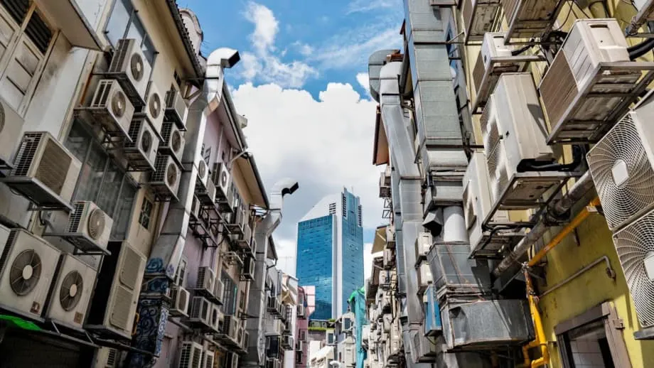 La dependencia de Singapur del aire acondicionado encuentra un límite: la crisis de Ormuz obliga a replantear la energía