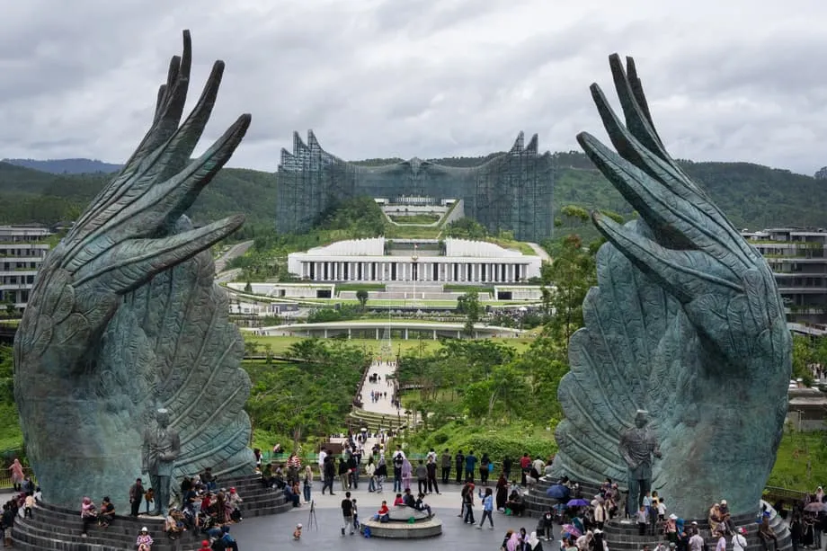Nusantara: la capital del futuro de Indonesia afronta dudas en el presente