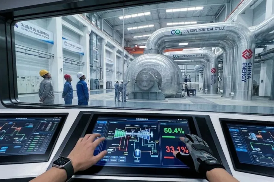 China pone en marcha el primer generador comercial de CO2 supercrítico del mundo y desafía 200 años de dominio del vapor