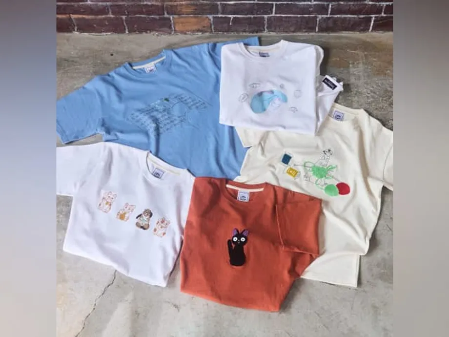 Studio Ghibli GBL presenta su colección de camisetas primavera-verano 2026 con estética casual estadounidense