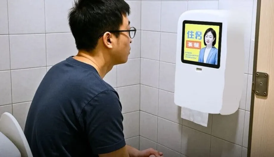 China prueba dispensadores de papel higiénico con código QR que obligan a ver anuncios o pagar